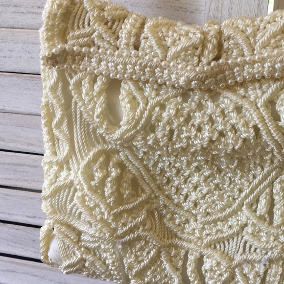 Macrame Bag - Crossbody - Hand Crafted - Picture 3 of 9